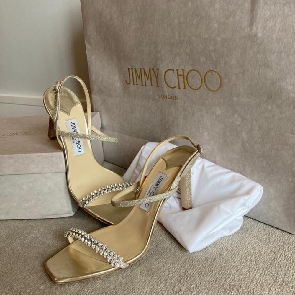 Meira 85 Jimmy Choo Bridal Shoes - Picture 2 of 4